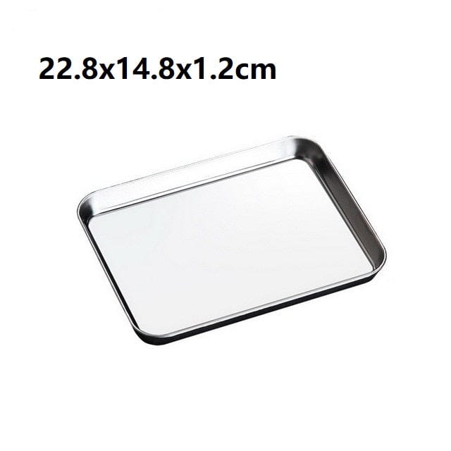 stainless steel food tray