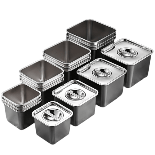 stockbucketStainless Steel Square Ramen Stock Storage Tank