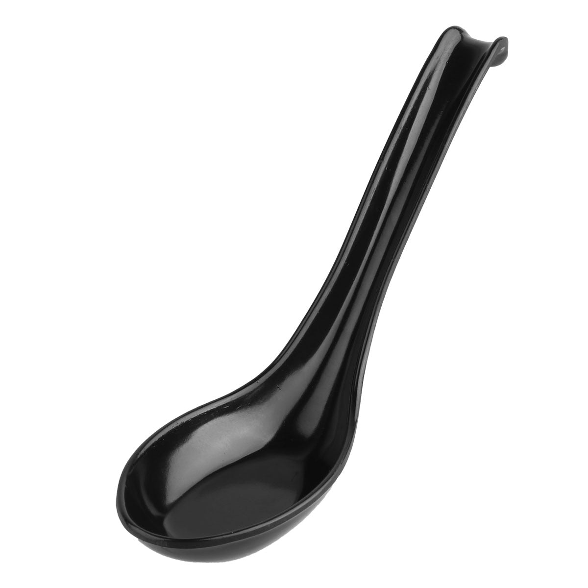 chinese soup spoon black
