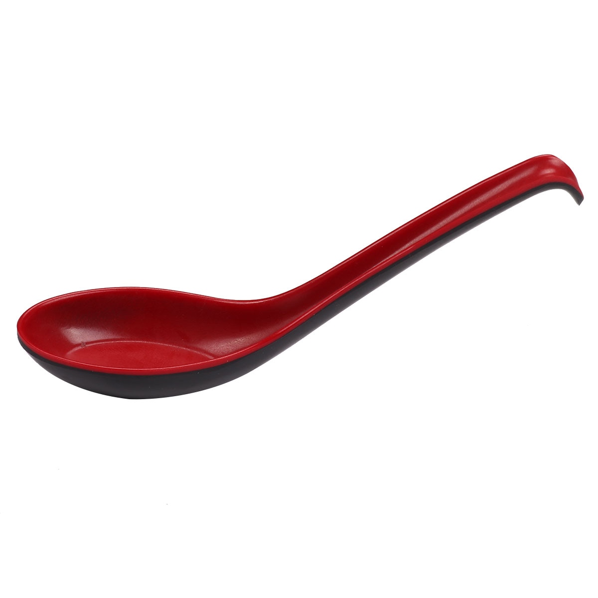 japanese ramen spoon red